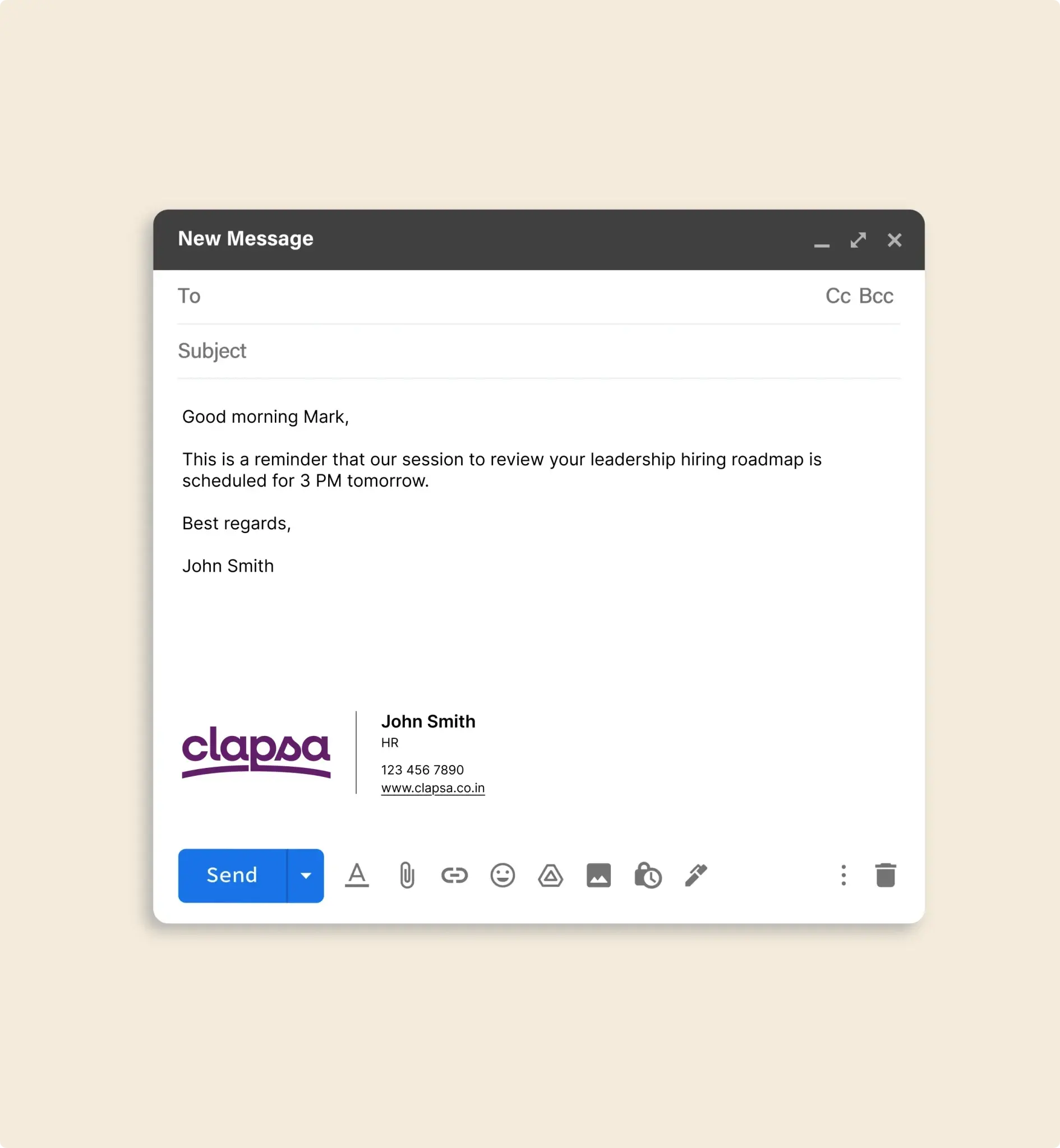 Clapsa Social Campaign Creative