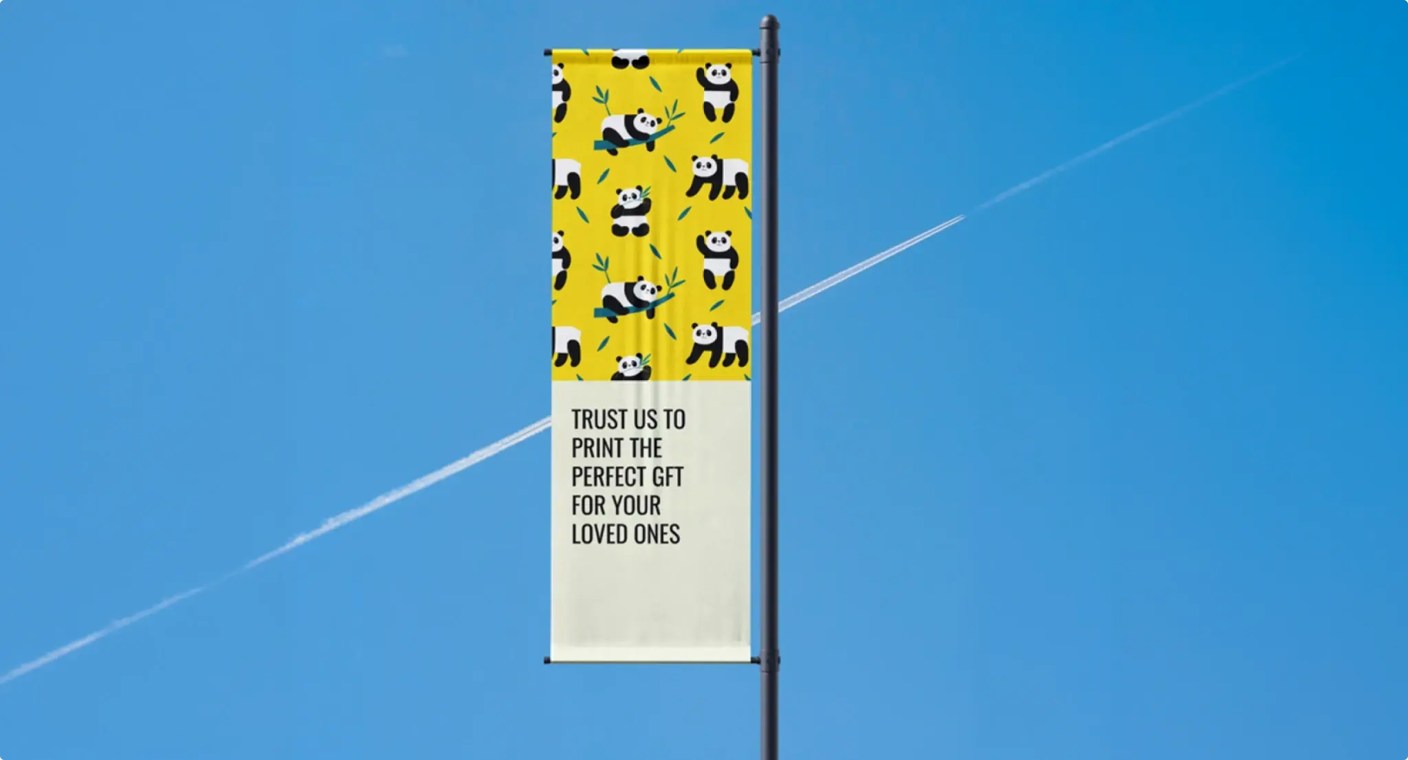 PrintPanda Outdoor Banner Display